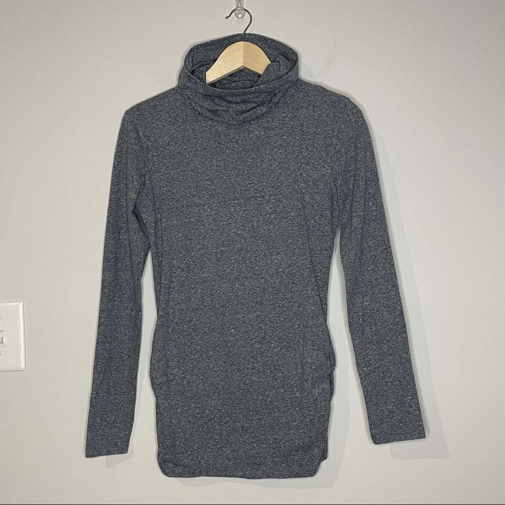 Synergy Organic cotton cowl neck cozy tunic size XS